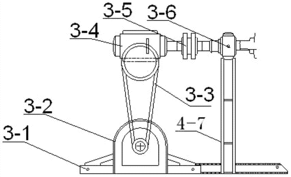 Vehicle mobile soil washing and repairing device