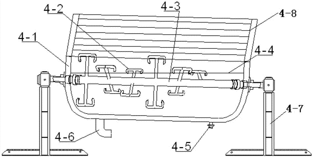 Vehicle mobile soil washing and repairing device