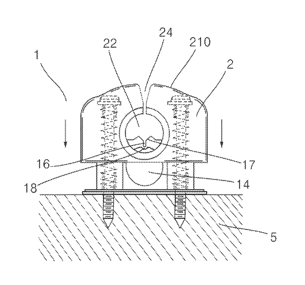 Holder structure for a control cord of a curtain