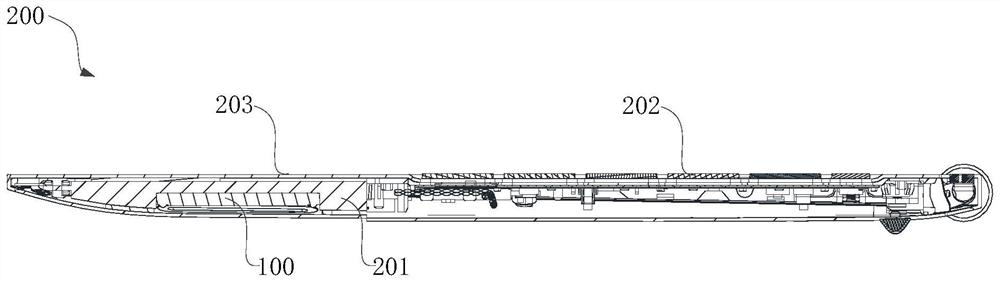 Loudspeaker assembly and electronic equipment