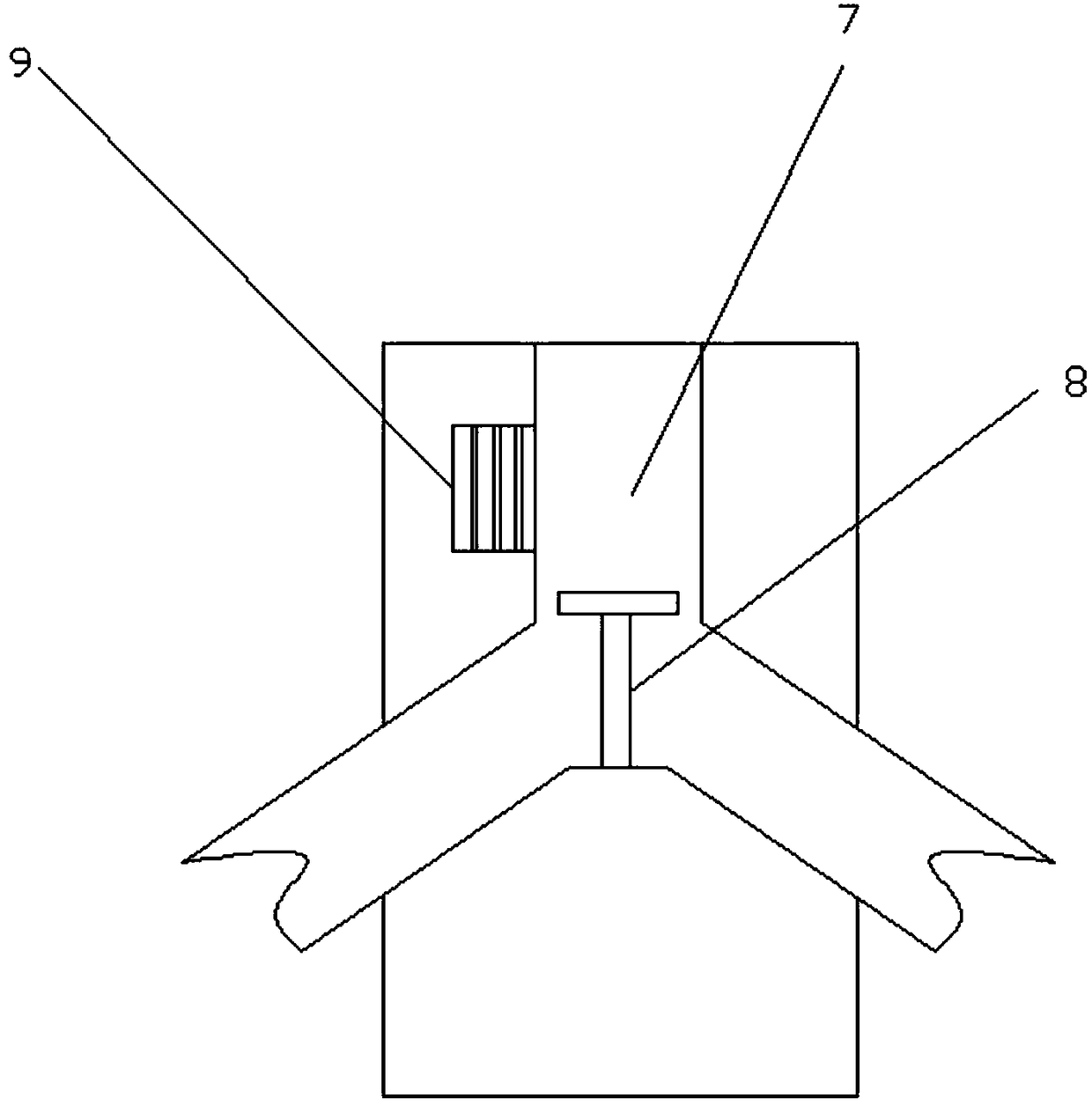 Multi-angular spraying device used for unmanned aerial vehicle