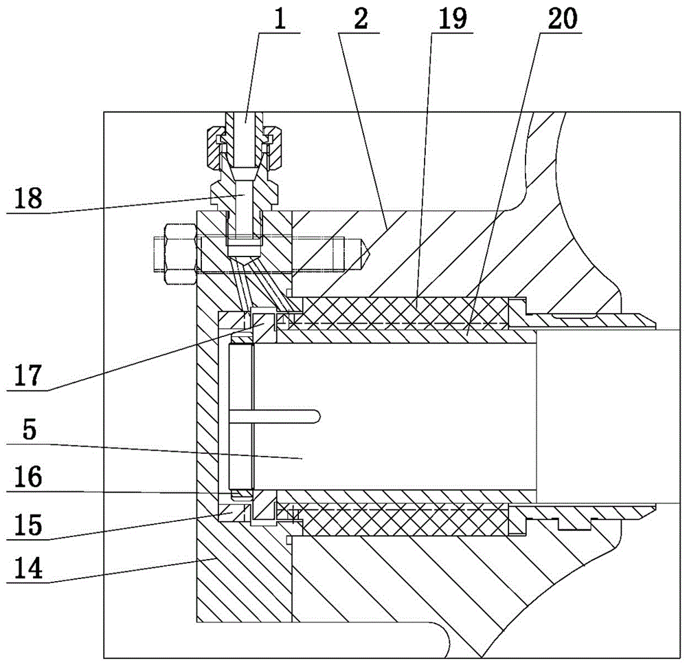 A kind of asynchronous transmission multistage centrifugal pump