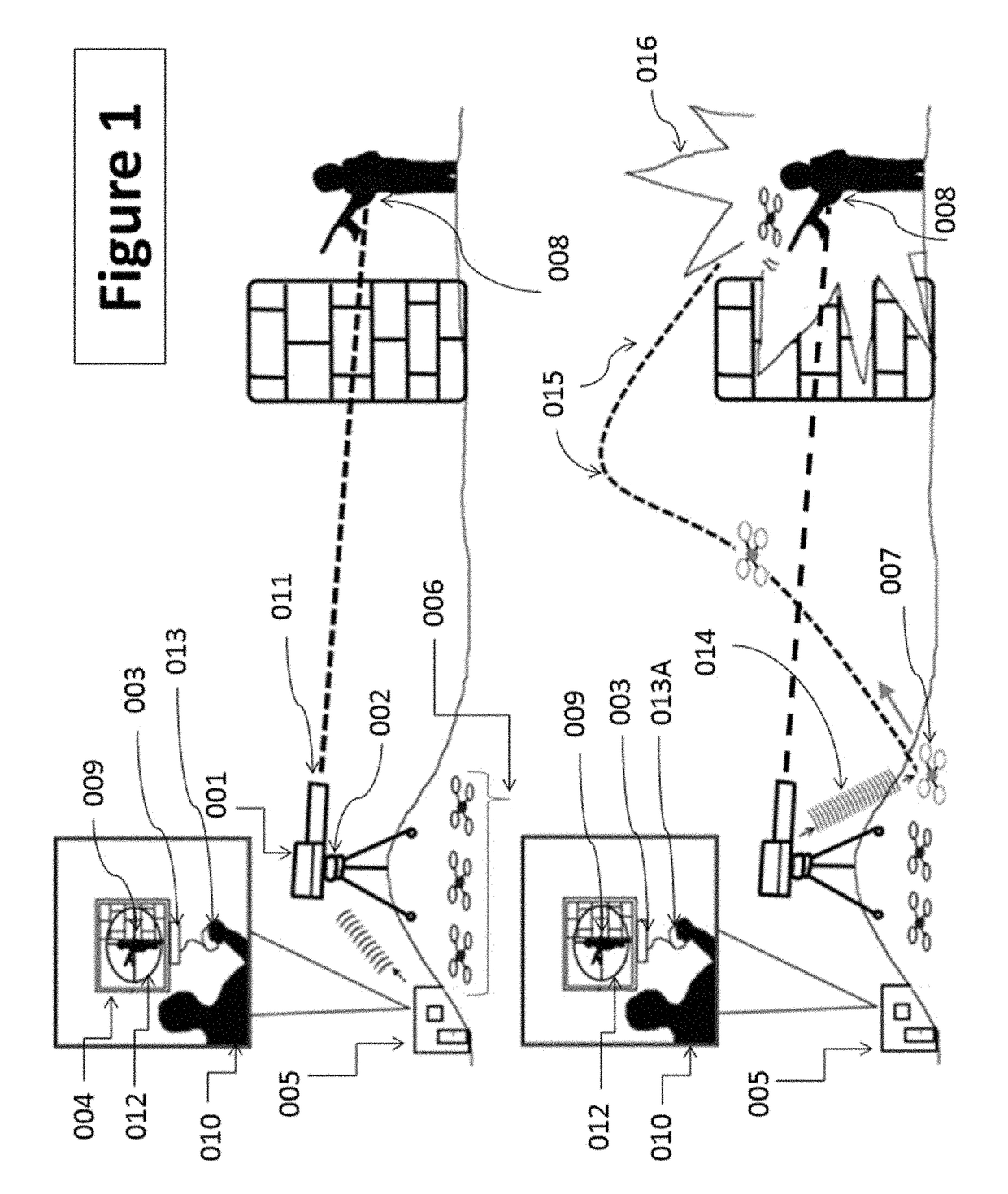 Sighting and launching system configured with smart munitions