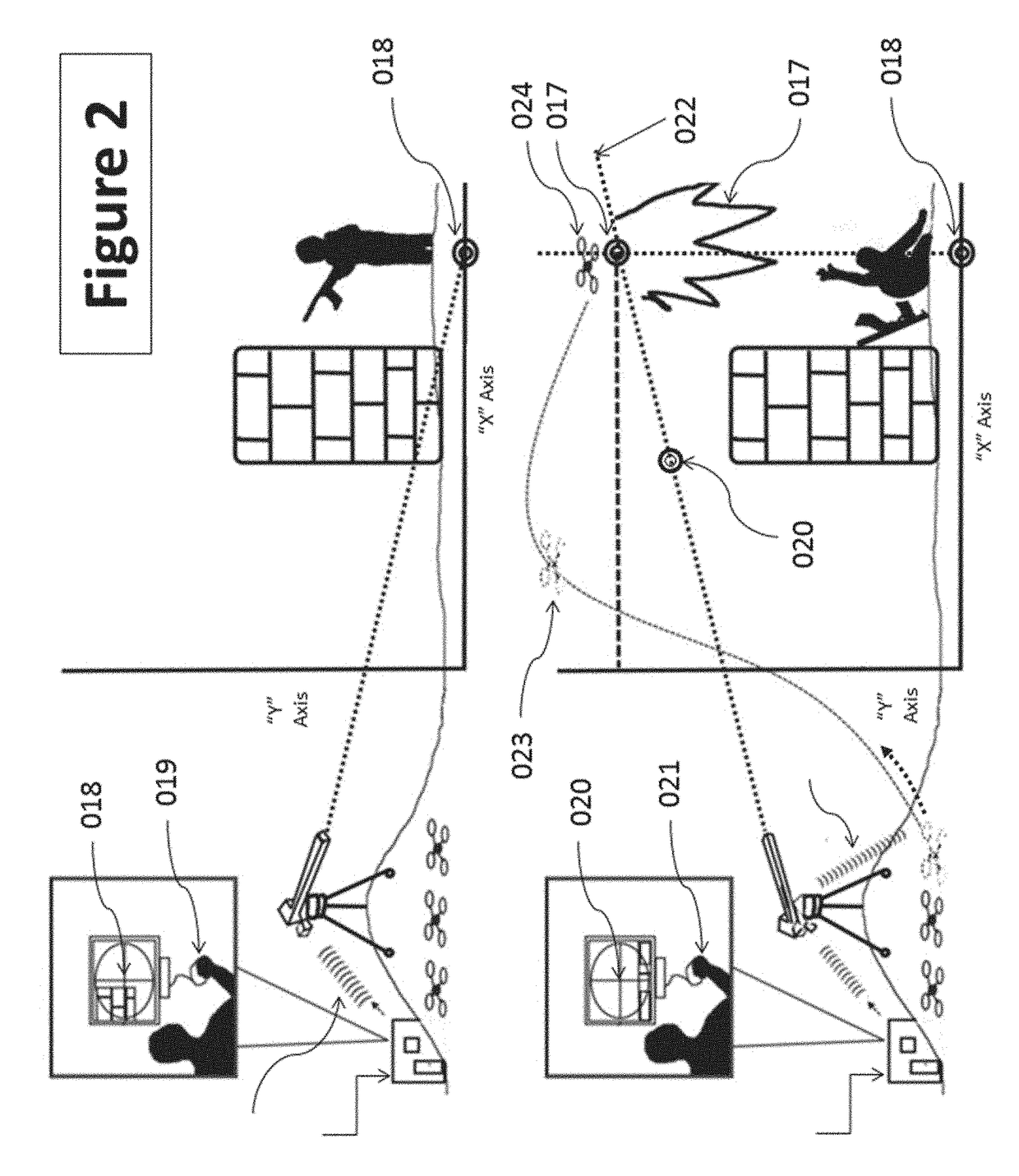 Sighting and launching system configured with smart munitions