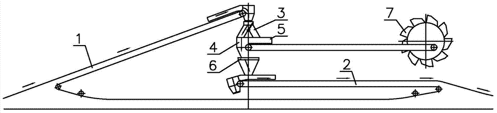 Full-function bucket-wheel stacker-reclaimer and material reclaiming method thereof