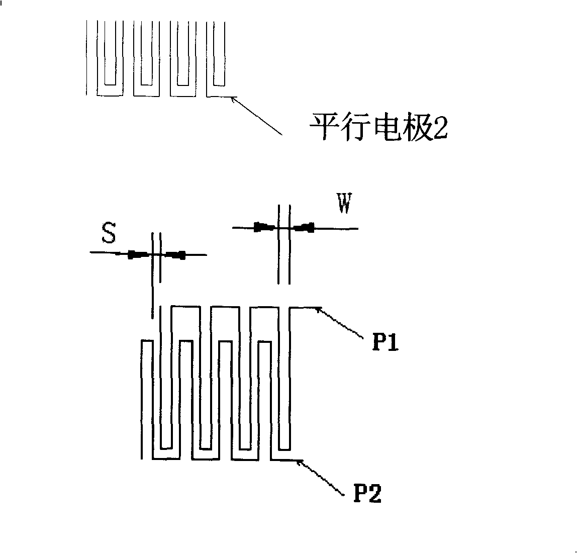 ITO test board and test method