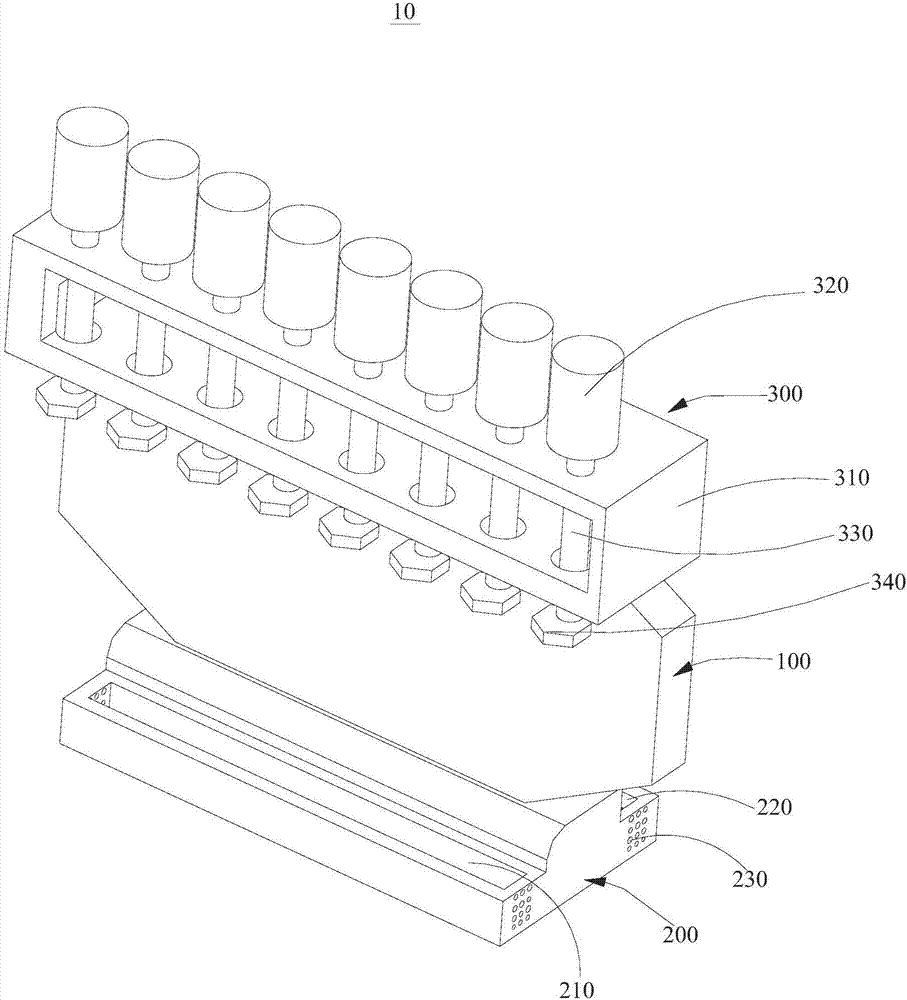 Air blowing and removing device