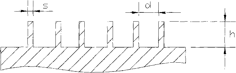 Bionic non-smooth surface film with pneumatic drag reduction effect