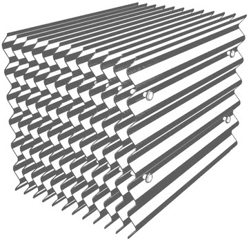 Manufacturing method of corrugated rare earth hydrogen storage material