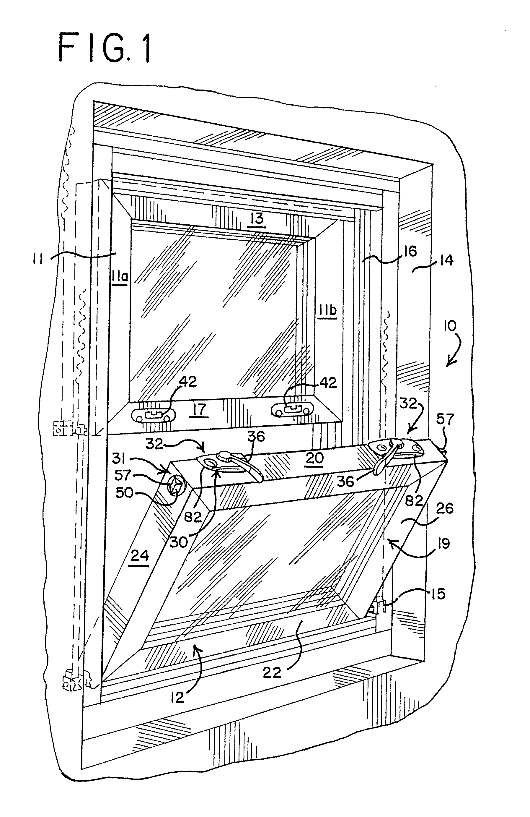 Integrated tilt/sash lock assembly