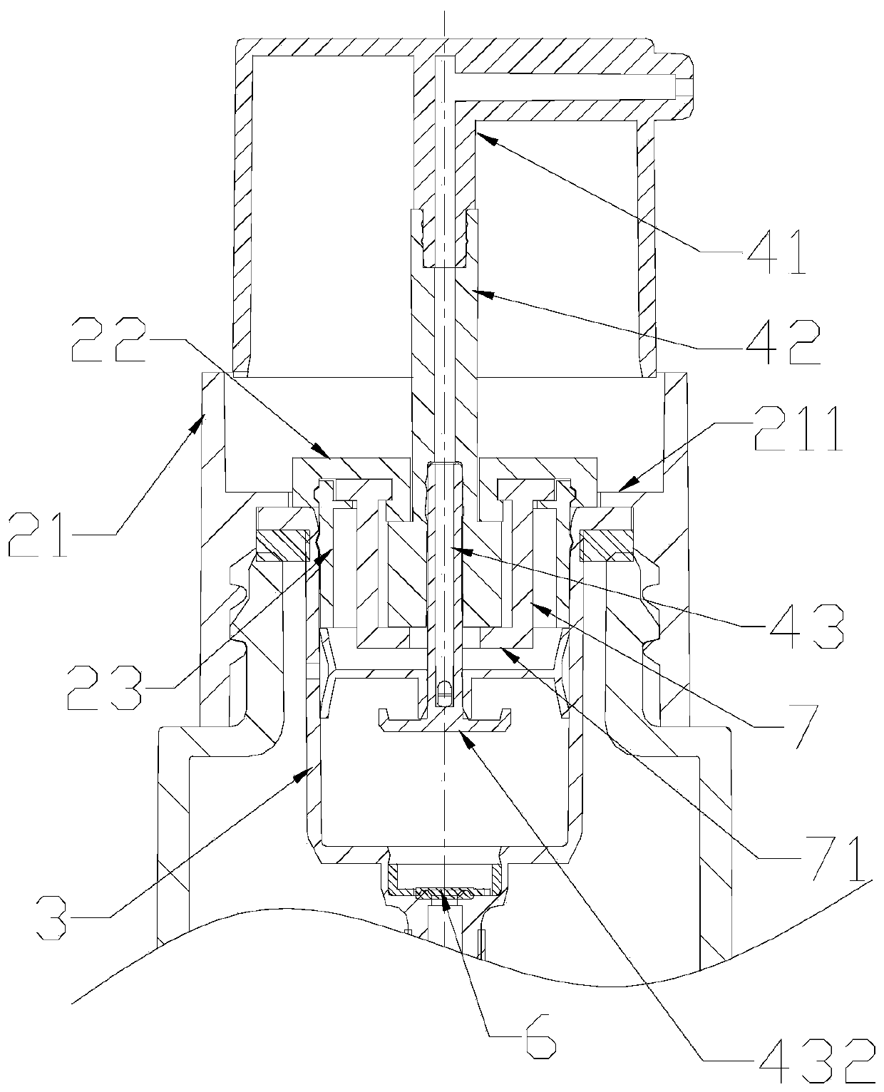 All-plastic emulsion pump