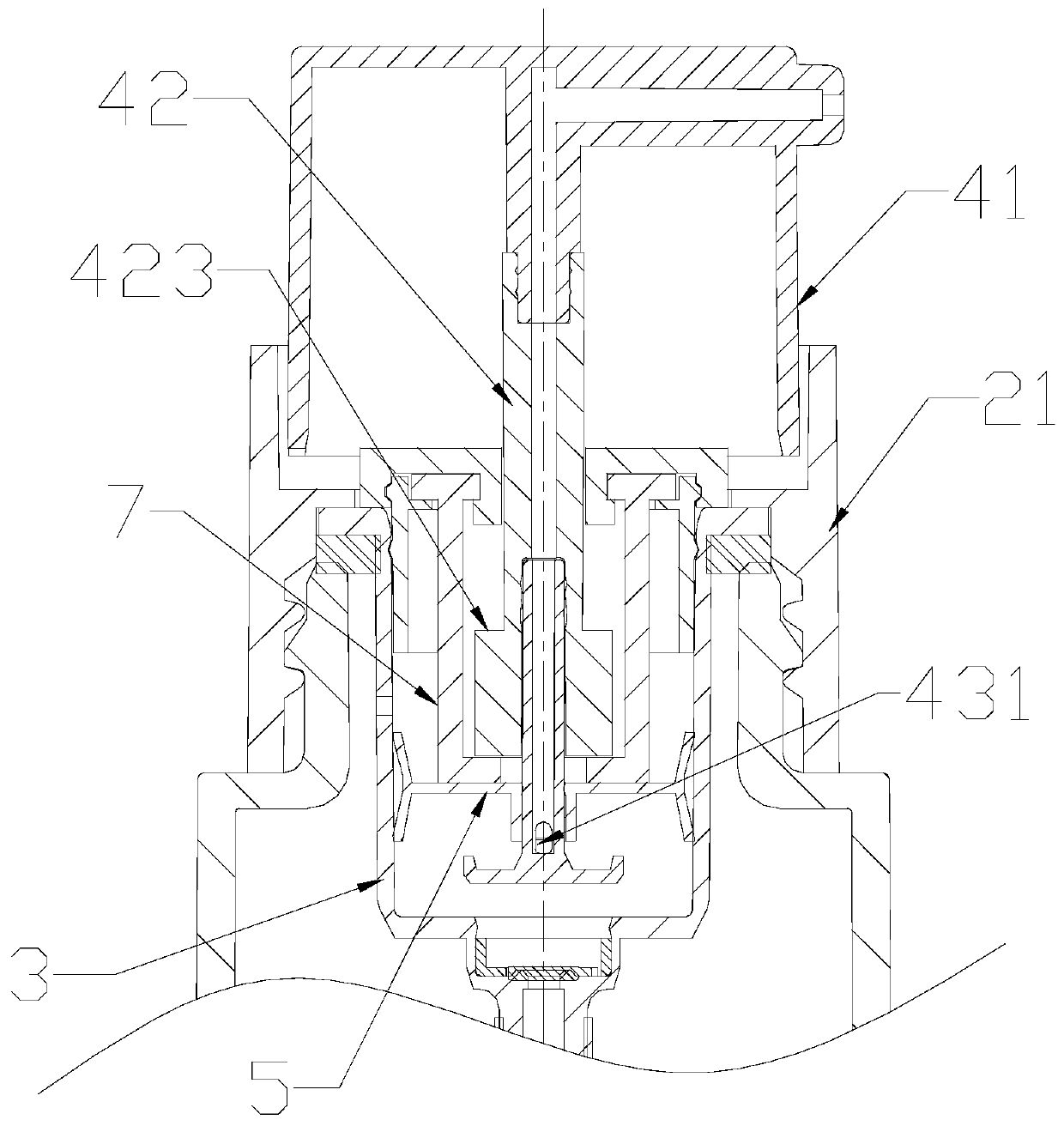 All-plastic emulsion pump