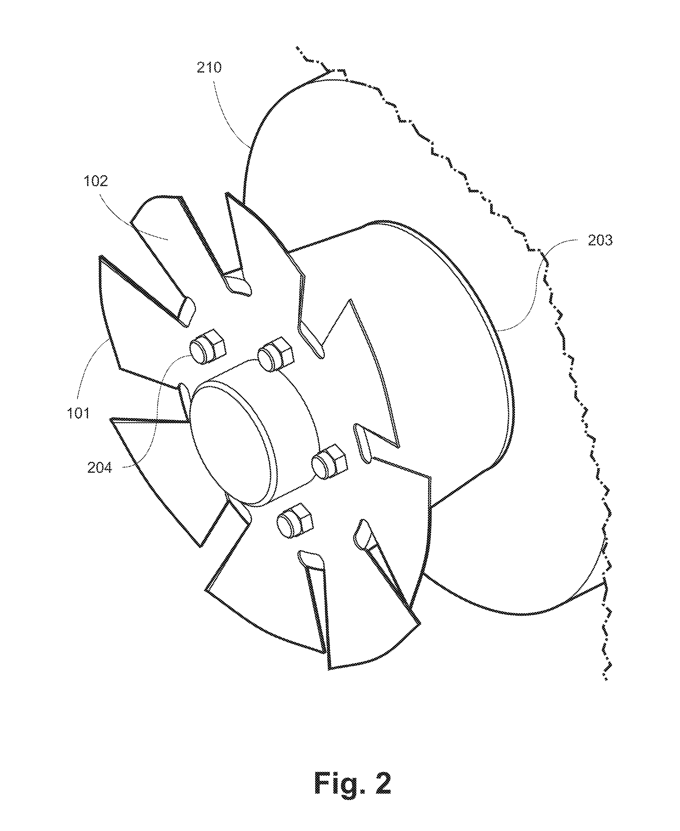 Brake Cooling Fan and Method of Use