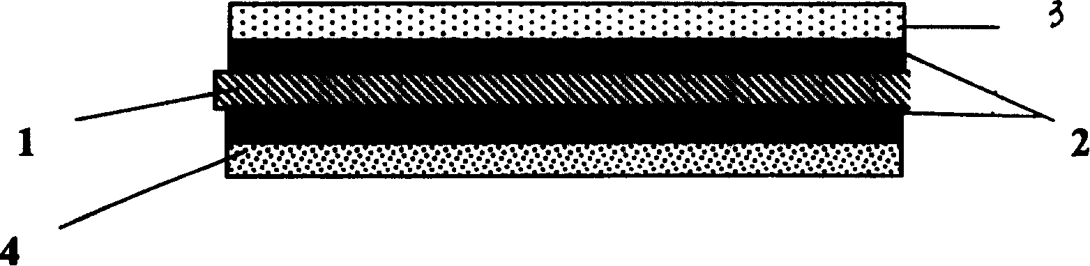 Method for continuous production of sub-brightness abbatre coloured steel-plate