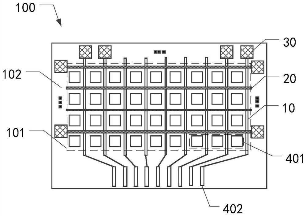 Display screen with anti-static structure and preparation method of display screen