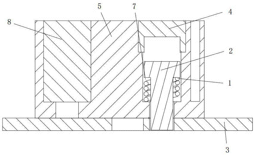 Method and device for ensuring in-chamber safety of small-caliber ammunition