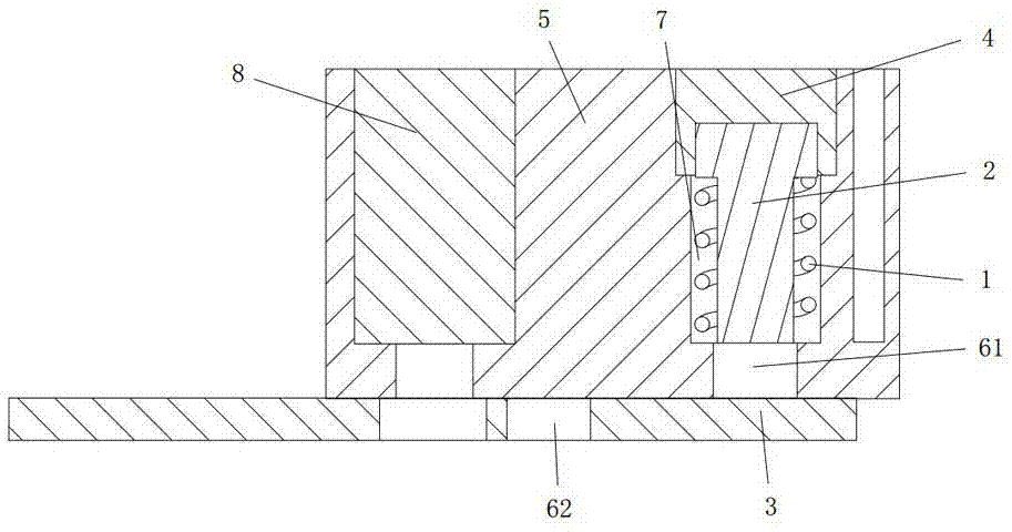 Method and device for ensuring in-chamber safety of small-caliber ammunition