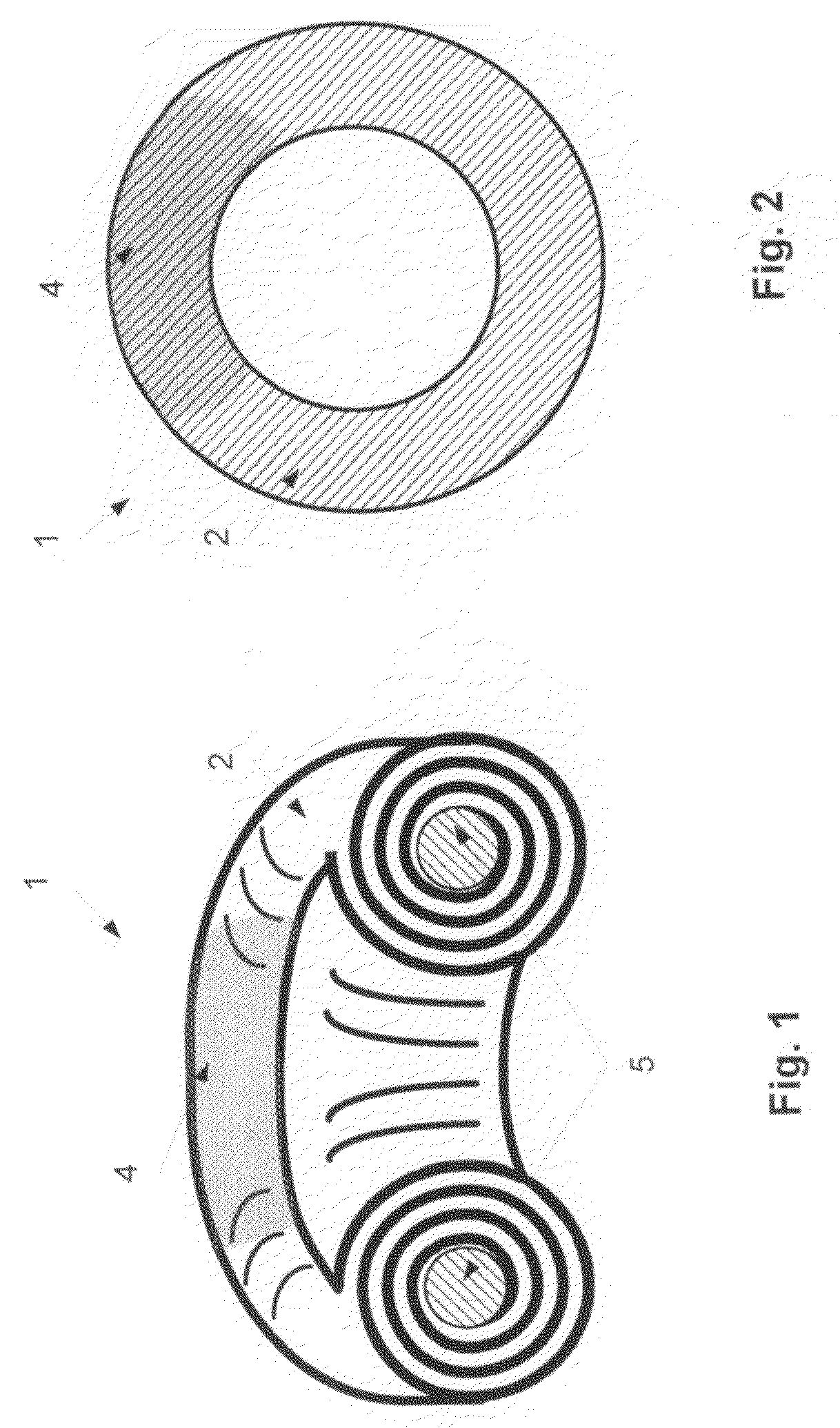 Medical device and a method for applying a biochemically active material on one or more body parts