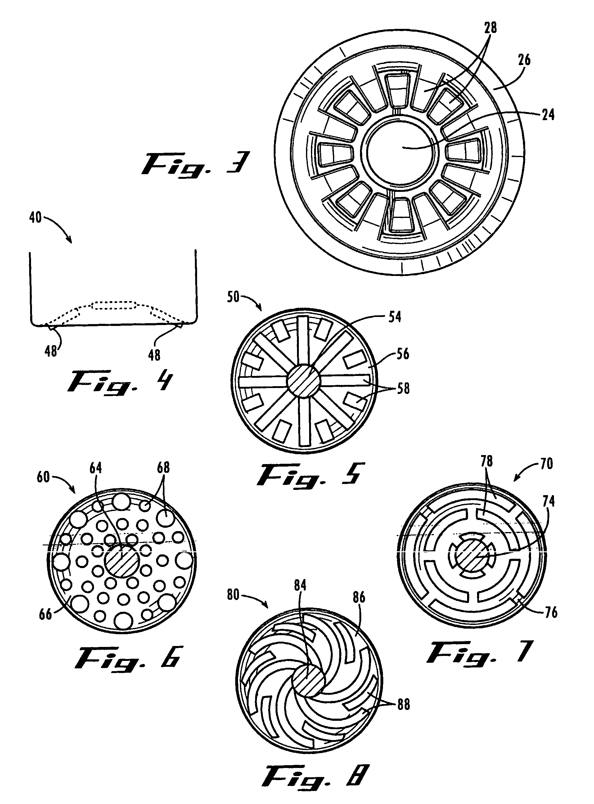 Endcap for a fluid sampling device