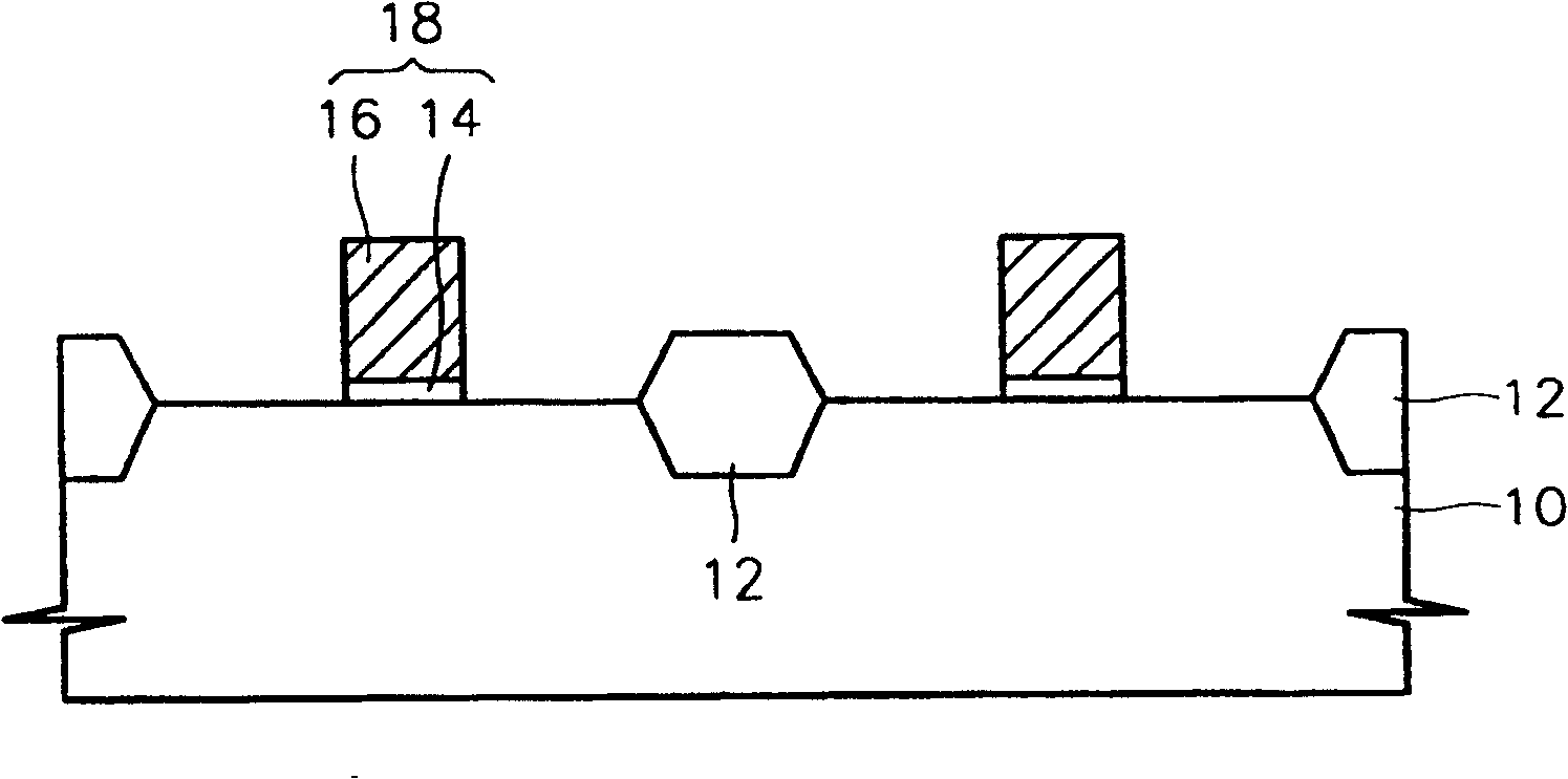 Method for producing MOS transistor with shallow-source electrode/drain electrode junction region