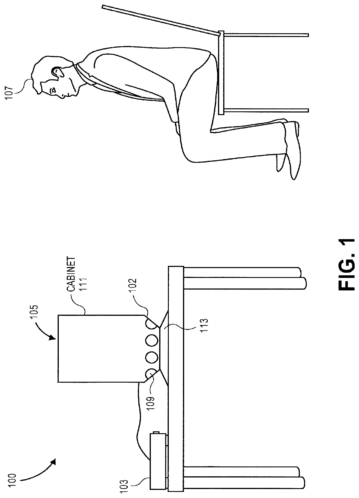 Loudspeaker with reduced audio coloration caused by reflections from a surface