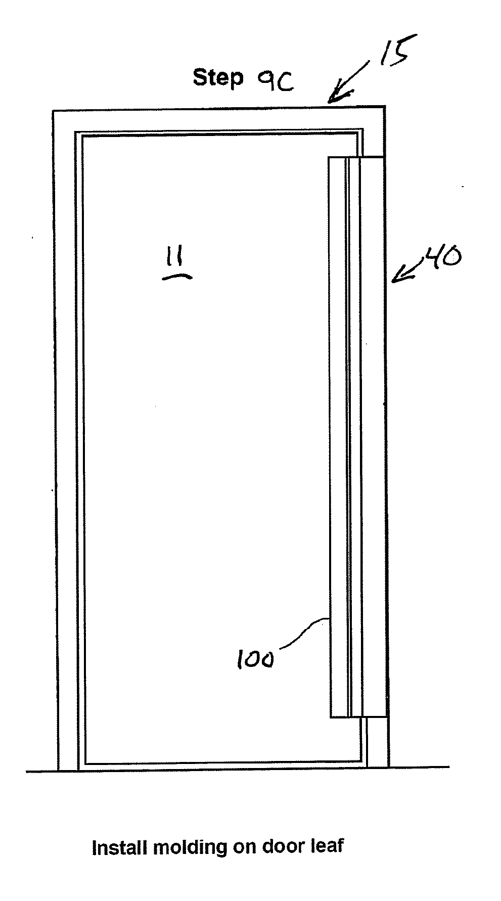 Adjustable door mounting system