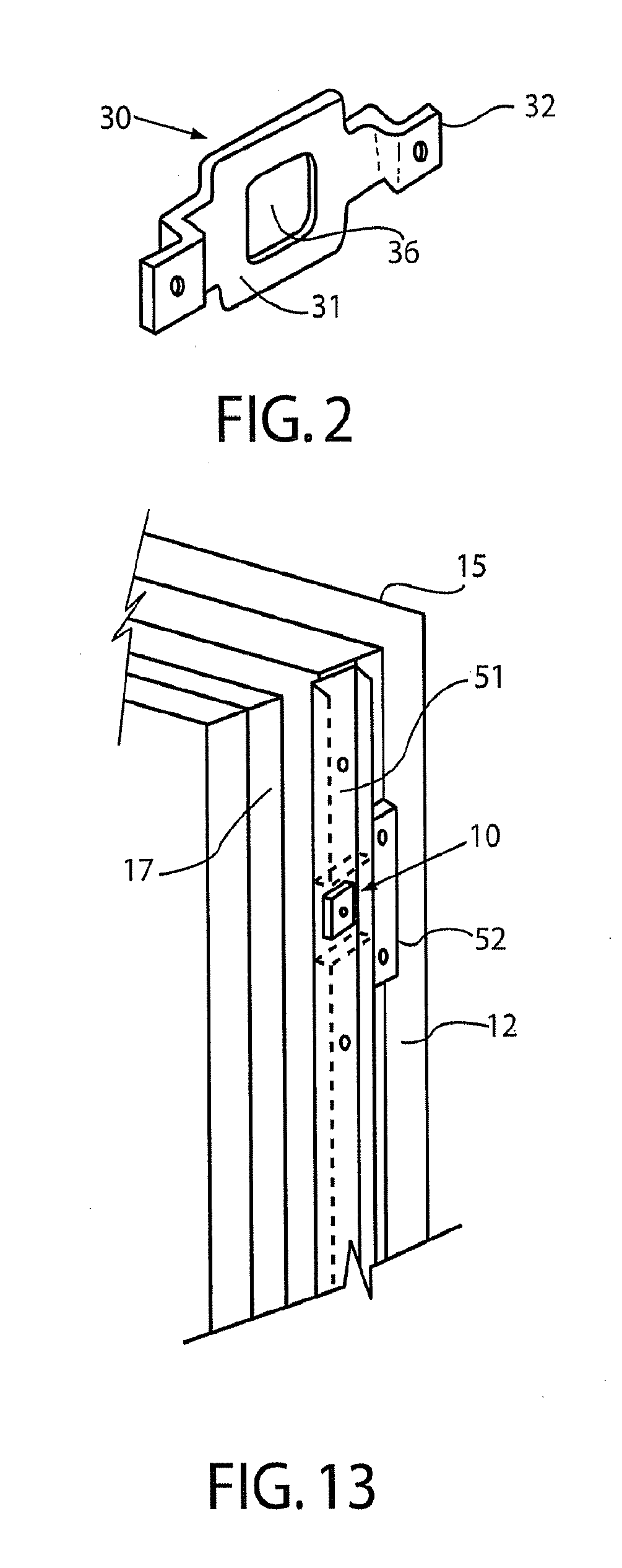 Adjustable door mounting system