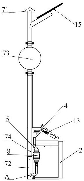 Low-energy-consumption automatic deodorization garbage can cover, garbage can and use method of garbage can