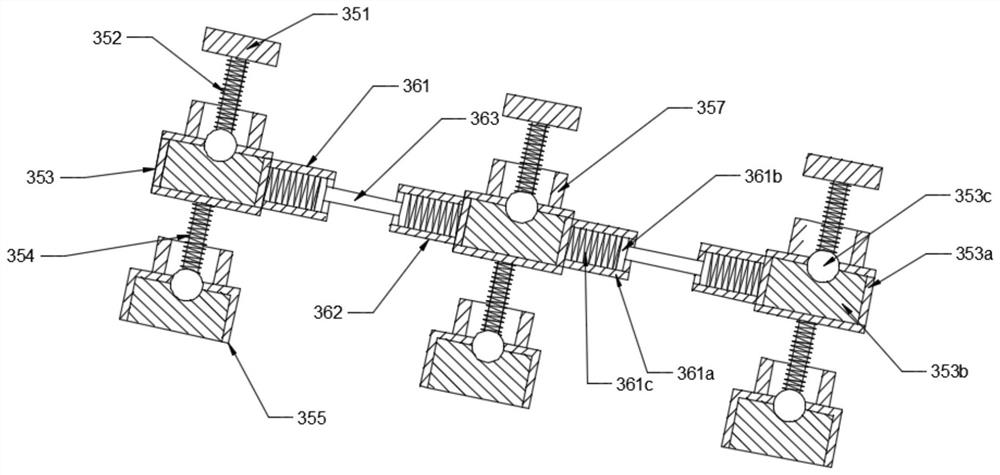 A kind of protective fence for small radius curve section of expressway