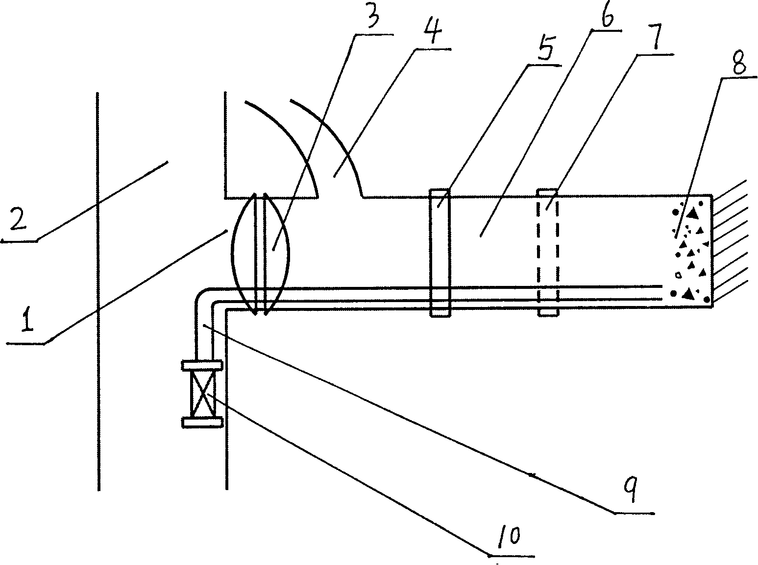 Technique for preventing coal and gas burst accident enlarging