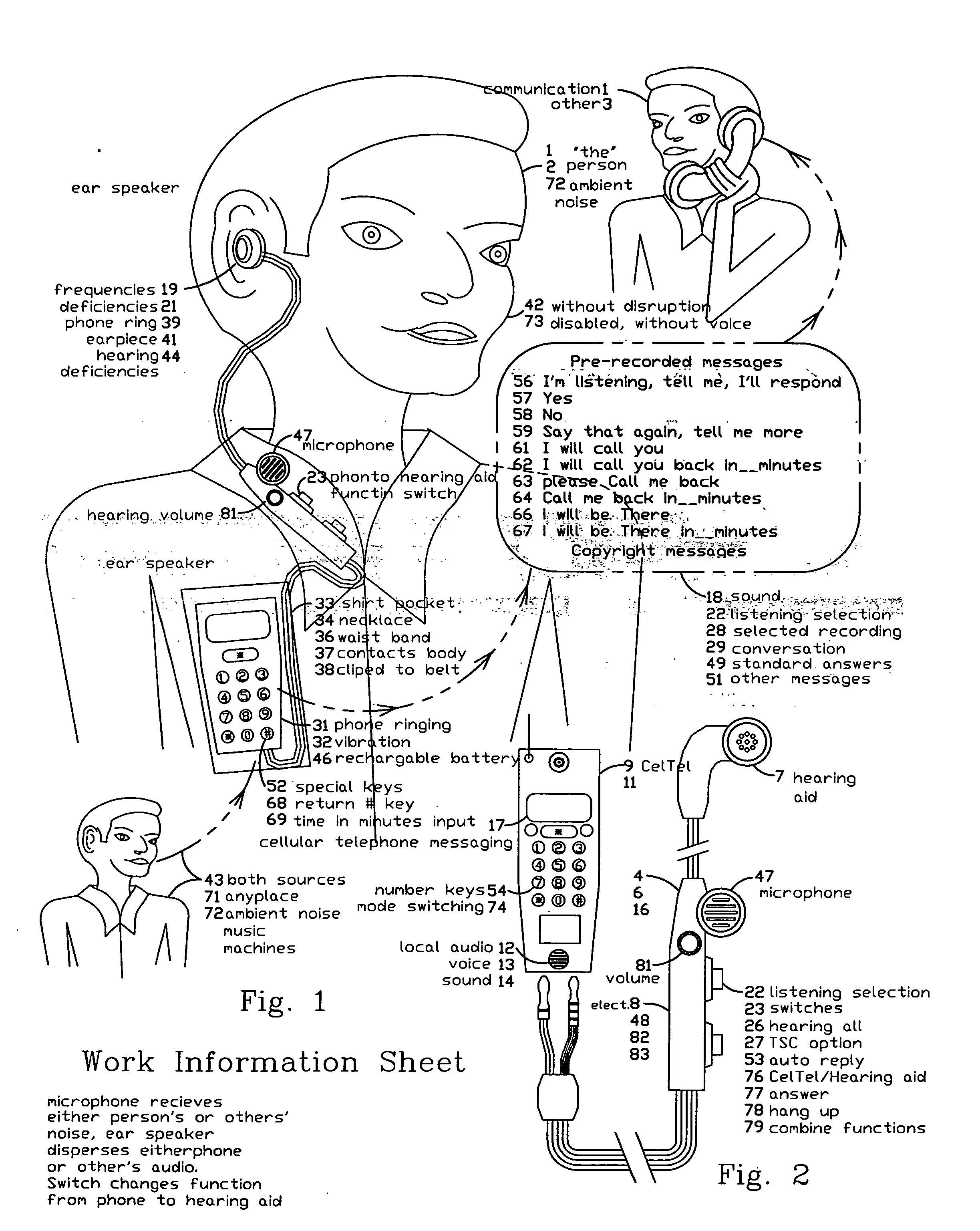 Telephone silent conversing (TSC) system