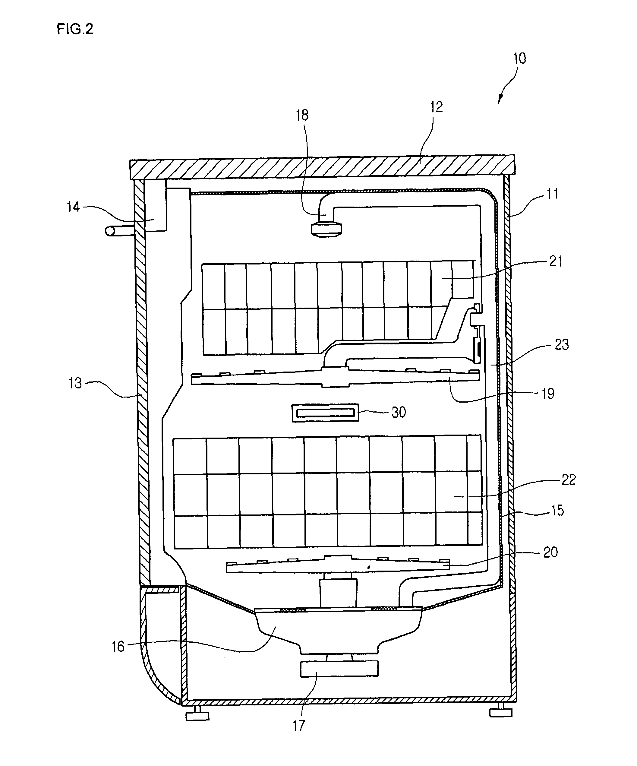 Sterilizing control method for dishwasher