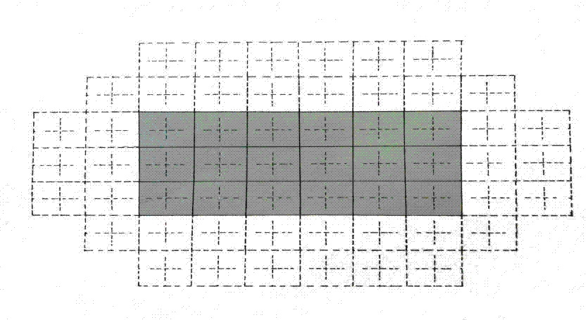 Anti-interference matrix information encoding and decoding method for merchandise outer packaging