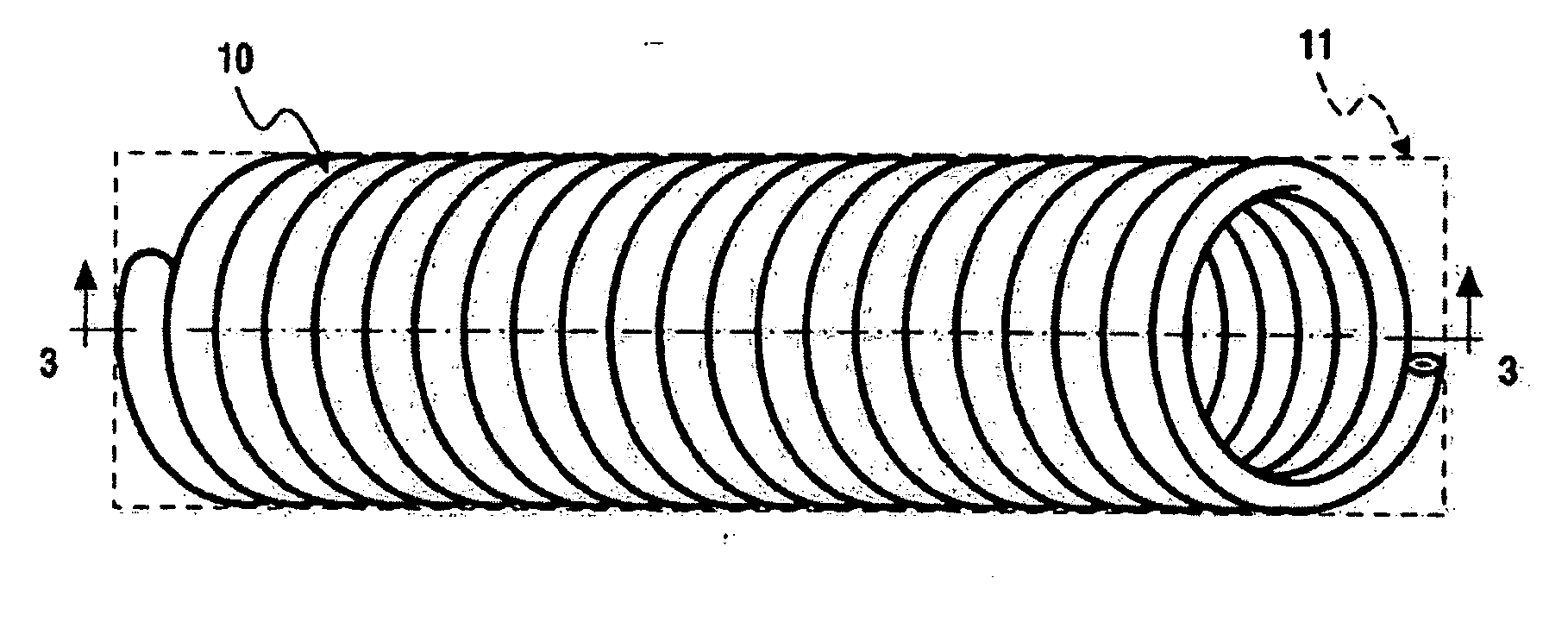 Tube shaped high pressure storage tank