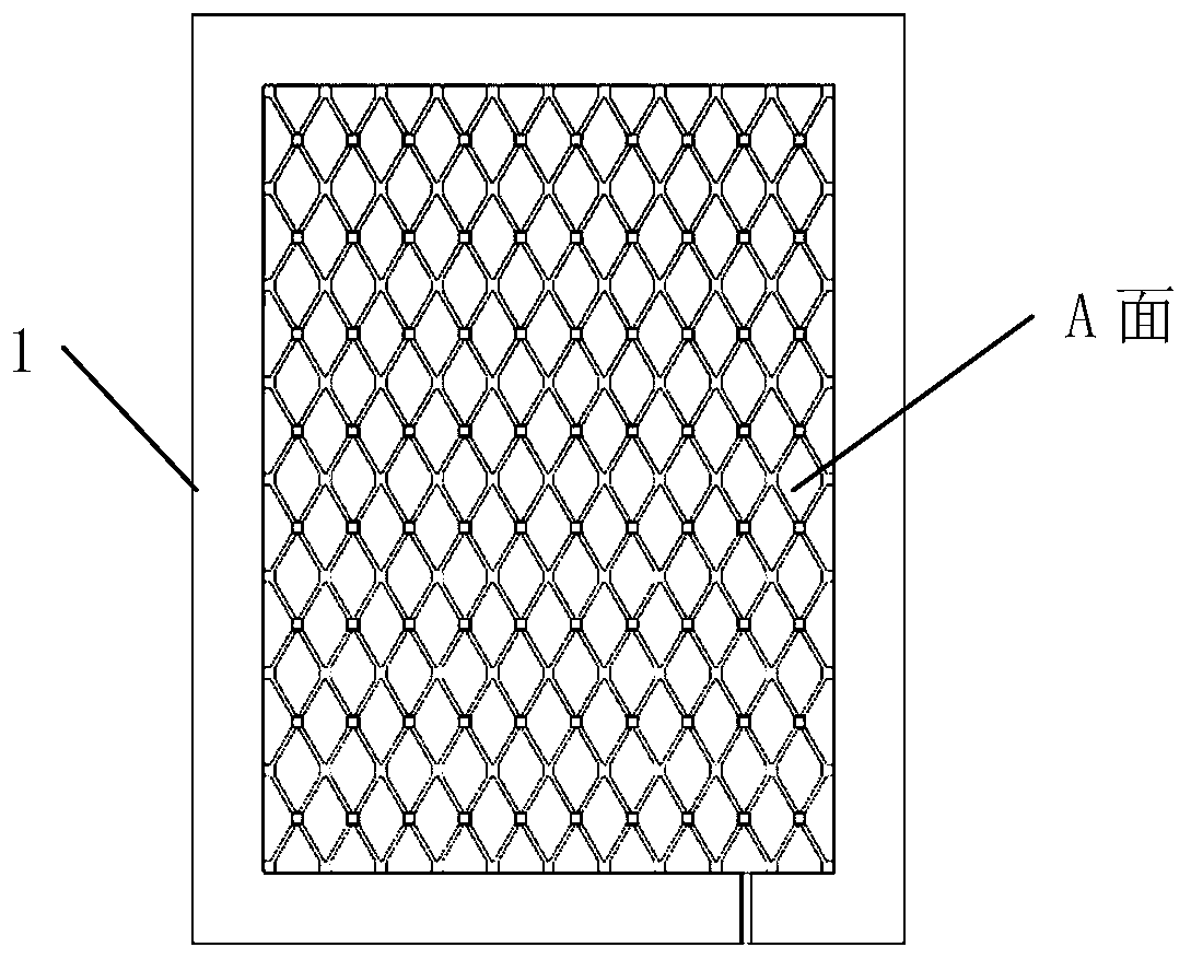 Preparation method of high-temperature alloy four-layer lattice lightweight structure