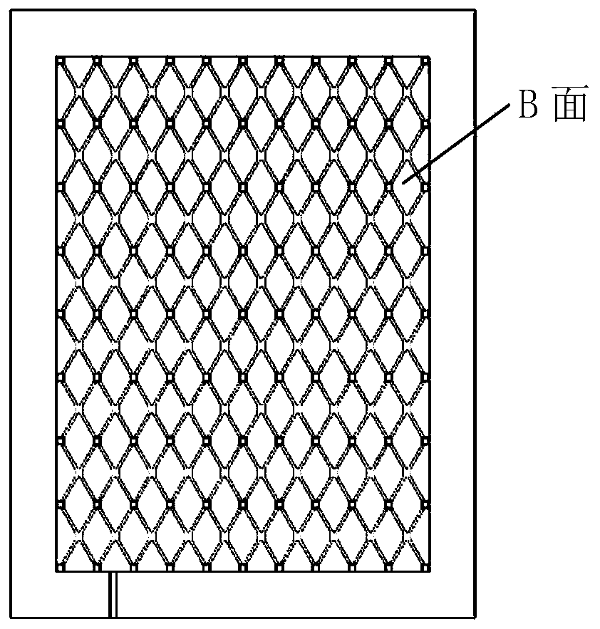 Preparation method of high-temperature alloy four-layer lattice lightweight structure