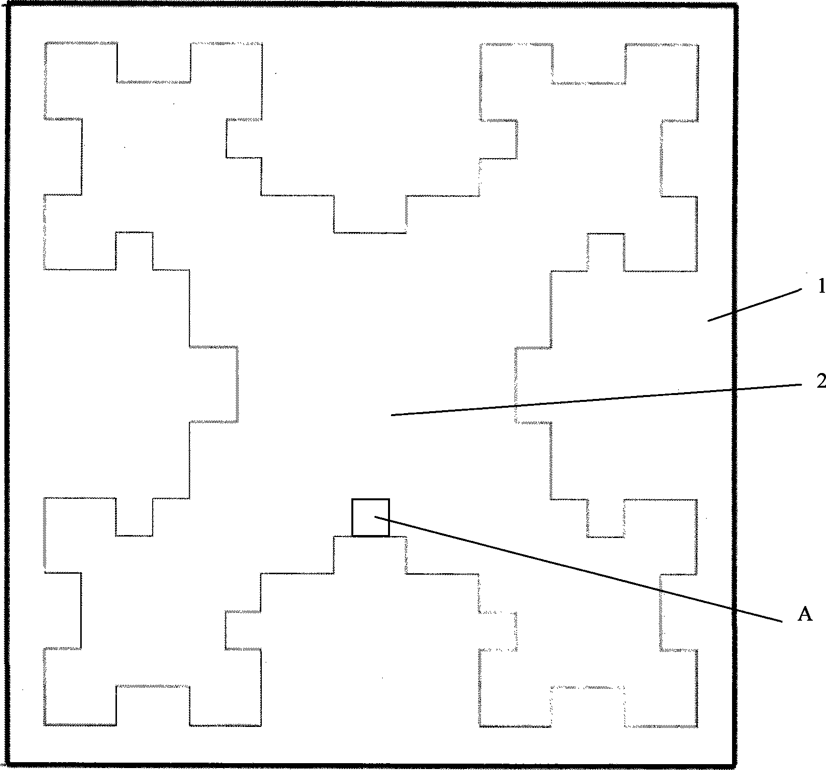 Rectangular wide slit Minkowski split antenna for RFID system