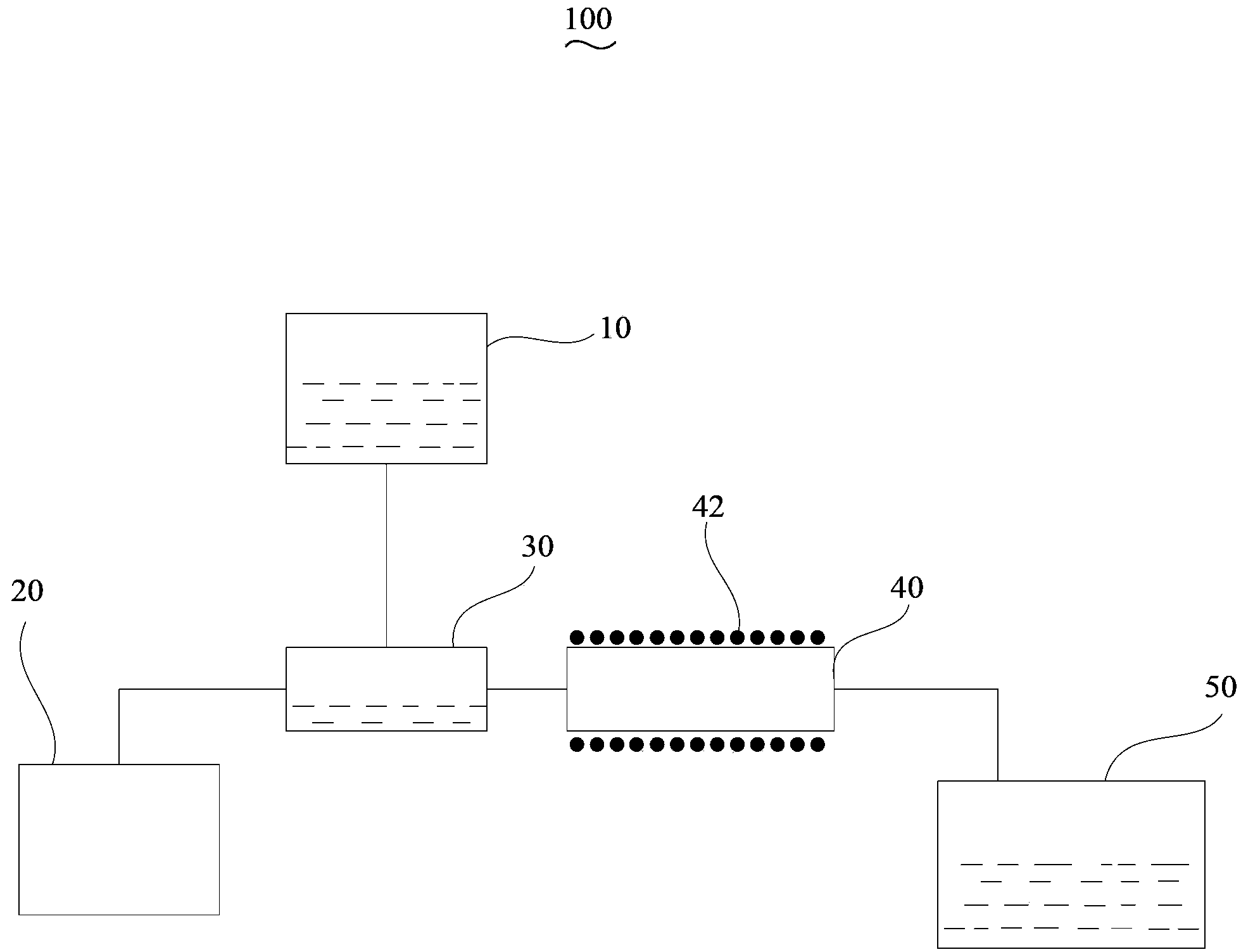 Thulium-doped tellurate glass up-conversion luminescent material, and preparation method and application thereof