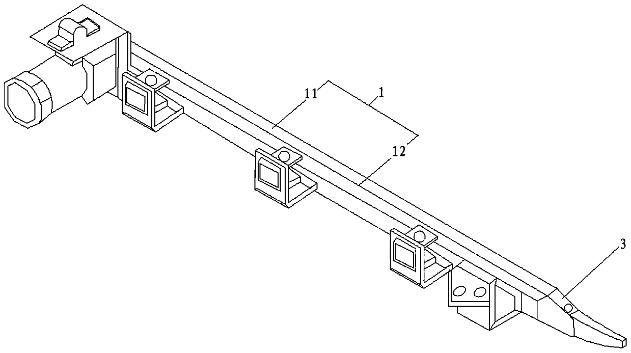 Confluence guide device