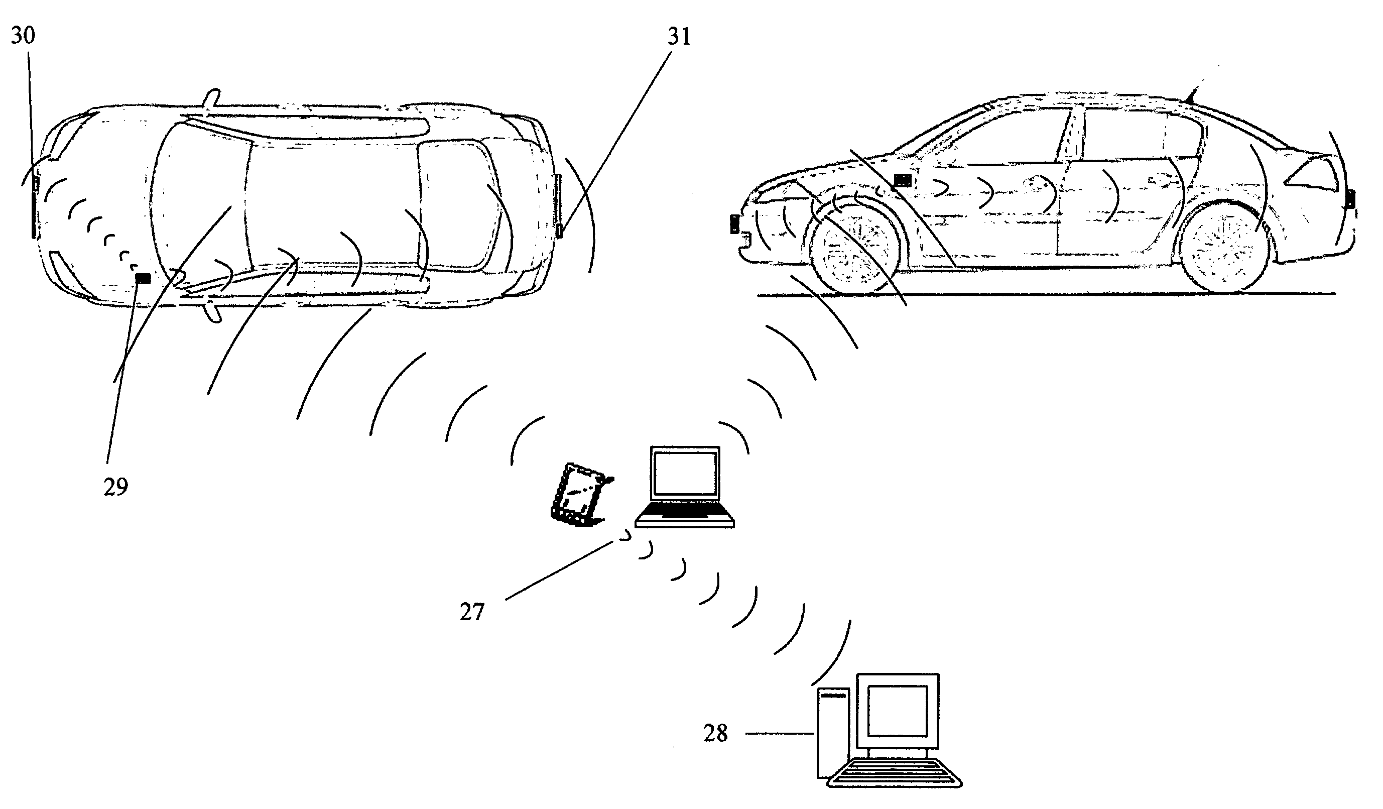 System of Wireless Electronic Registration Plates