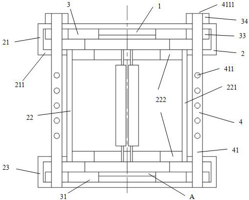 A kind of reactor light supplement device and its supplement light method based on microalgae flash effect