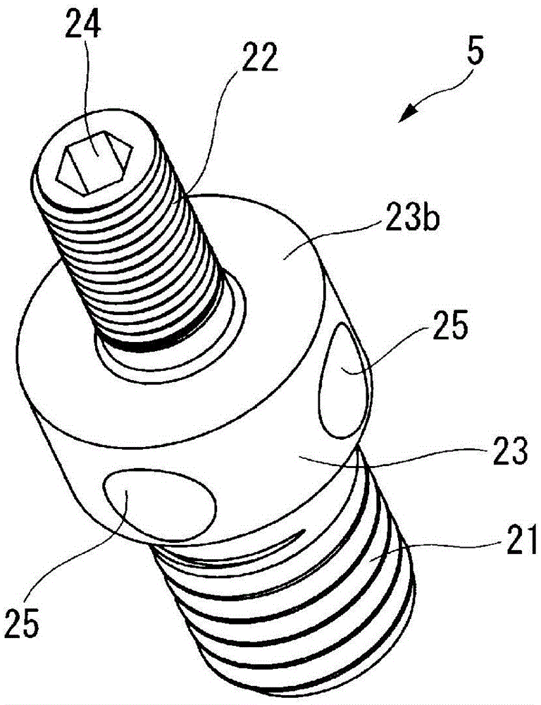 Cutting blade position adjustment mechanism and cutting edge-replaceable cutting tool