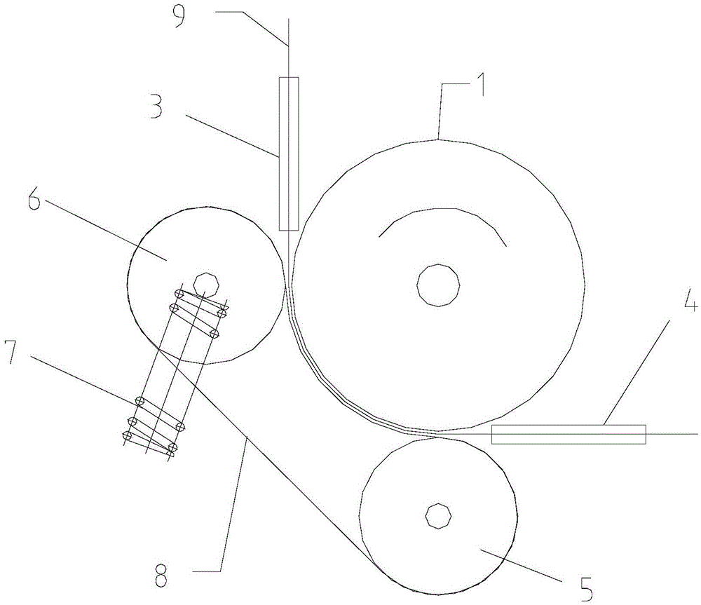 Fireworks lead conveying device