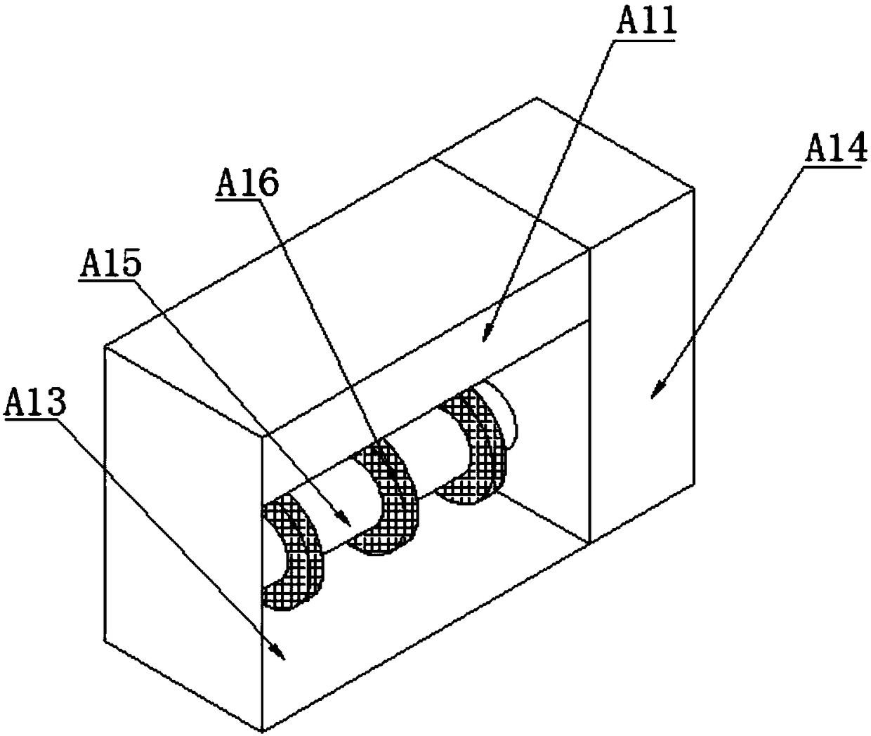 Opencast coal mining machine capable of effectively crushing coal briquettes and usage thereof