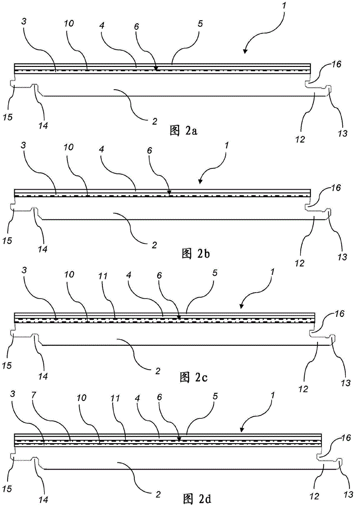 Method of producing a building panel using digital printing