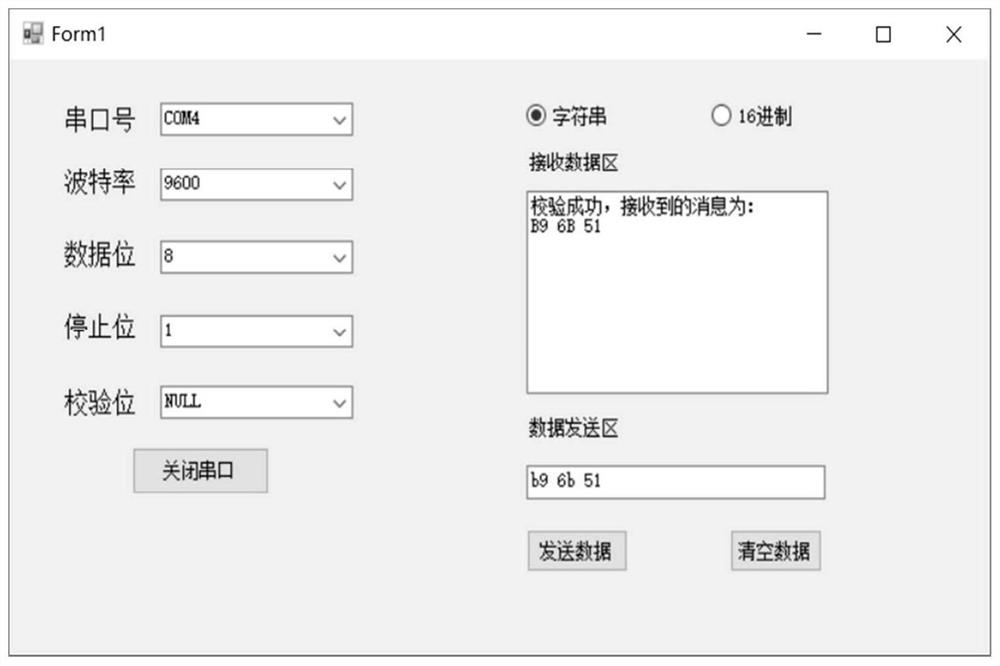 A serial communication error detection and correction method and device