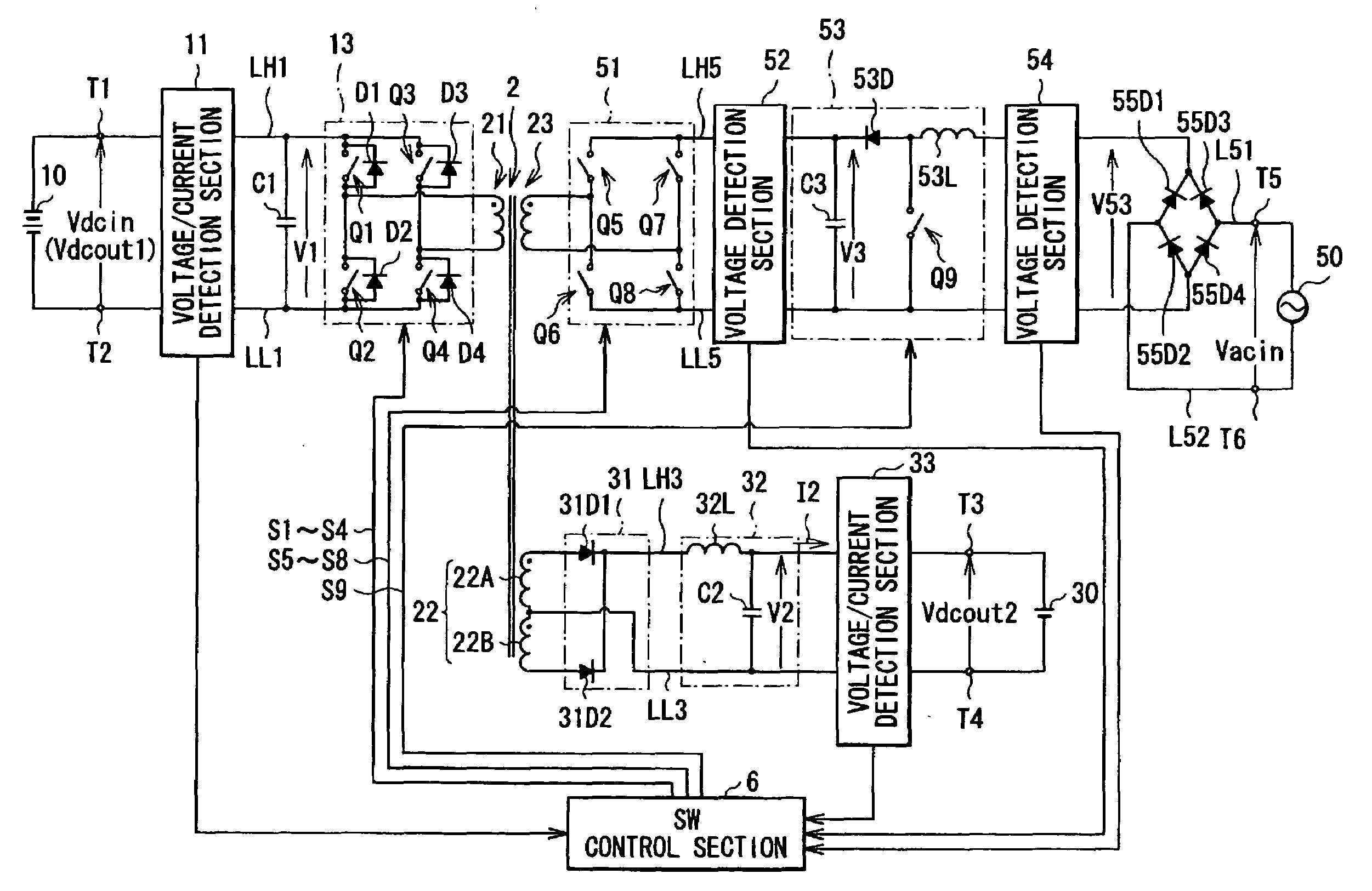 Switching power supply unit