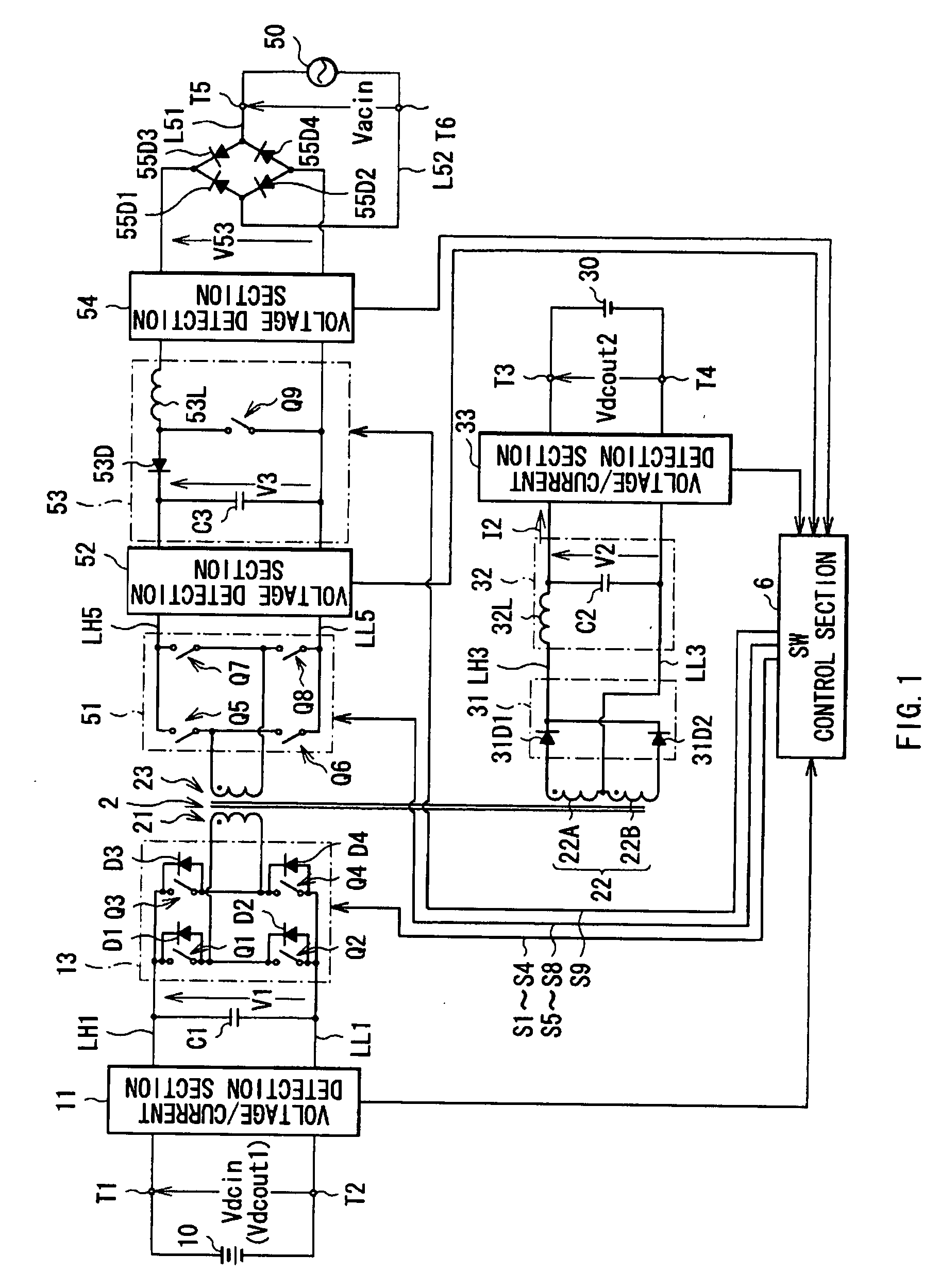 Switching power supply unit