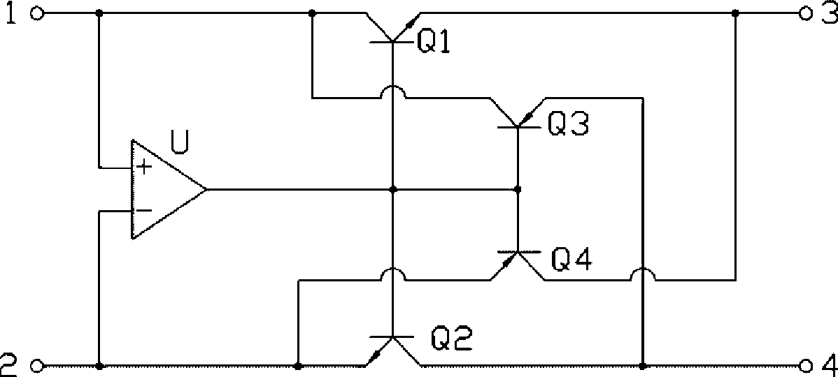 Power polar protective circuit