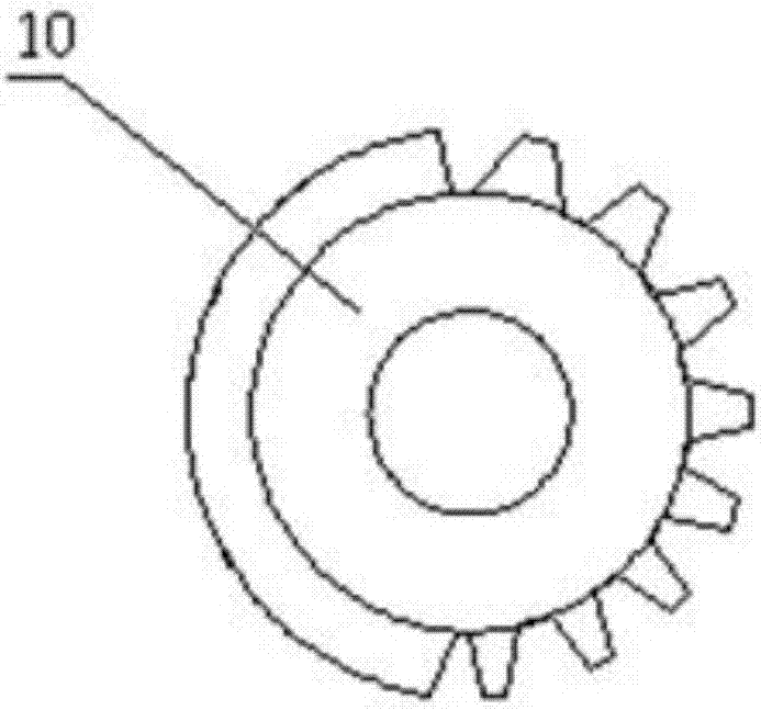 Rotatable wheel supporting device and using method